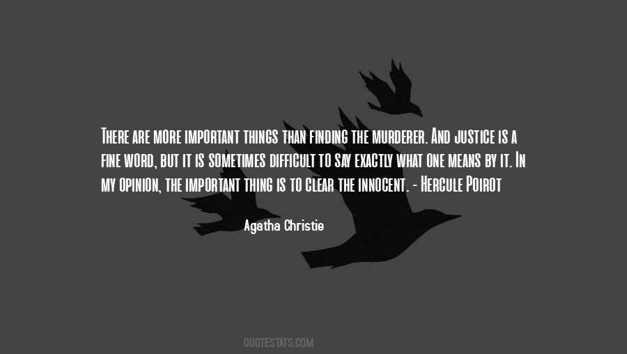 Agatha Christie Poirot Quotes #1094693