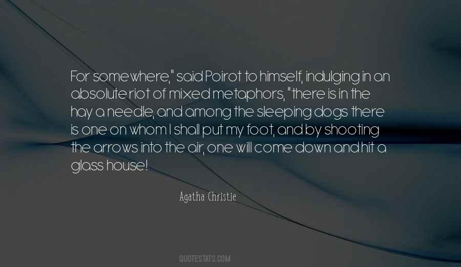 Agatha Christie Poirot Quotes #1186683