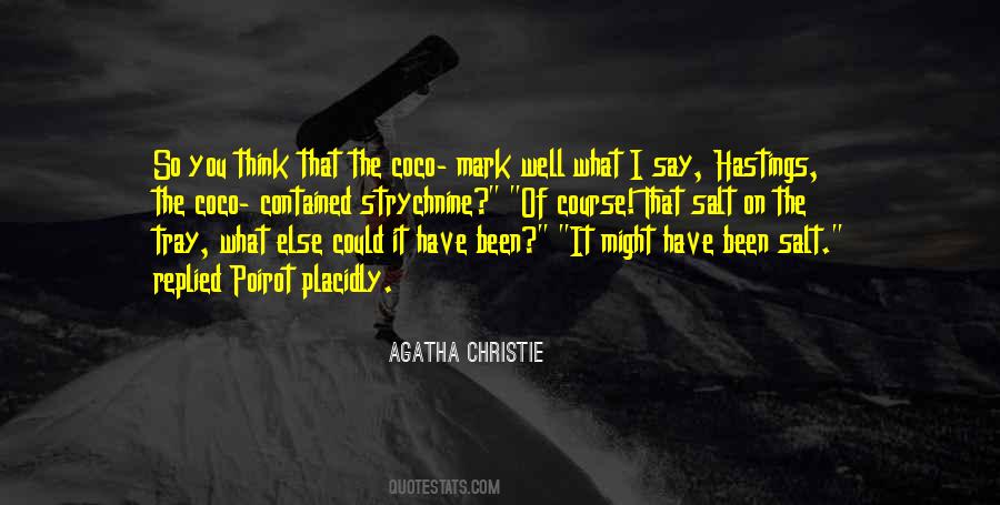 Agatha Christie Poirot Quotes #1188996