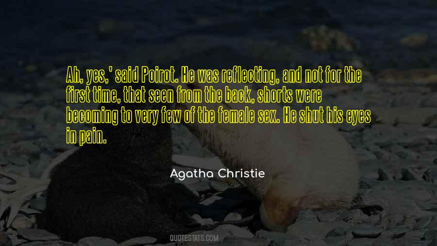 Agatha Christie Poirot Quotes #1302838