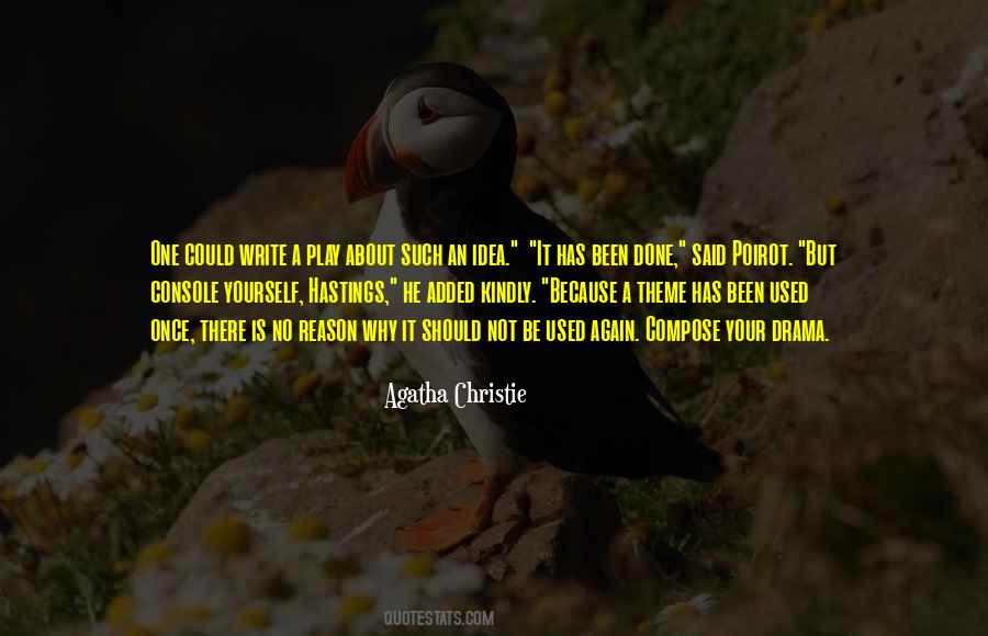 Agatha Christie Poirot Quotes #510090