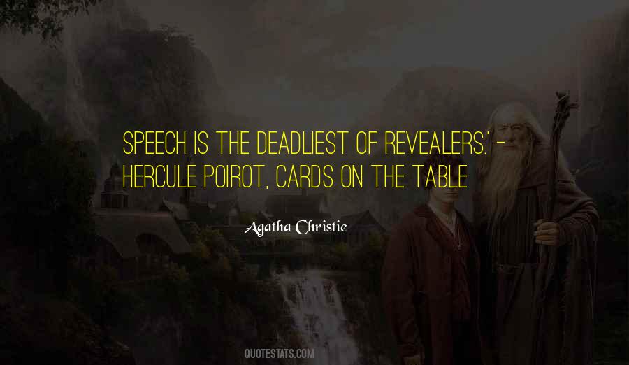 Agatha Christie Poirot Quotes #522586