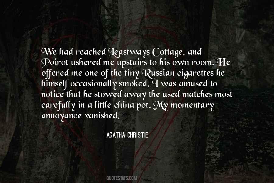 Agatha Christie Poirot Quotes #602161