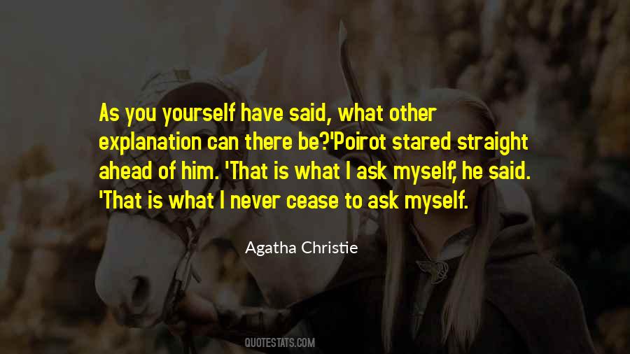 Agatha Christie Poirot Quotes #967572