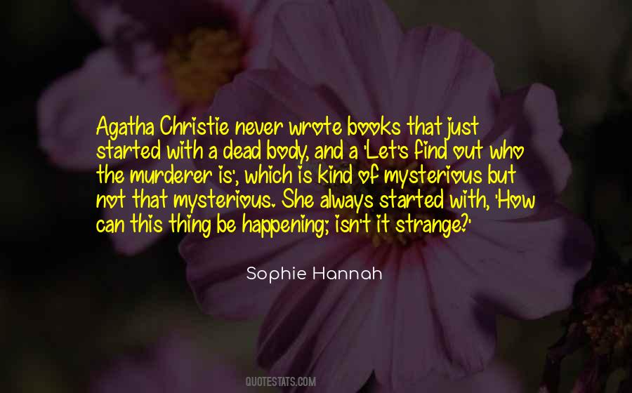 Agatha Quotes #1435148