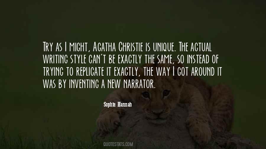 Agatha Quotes #1471449