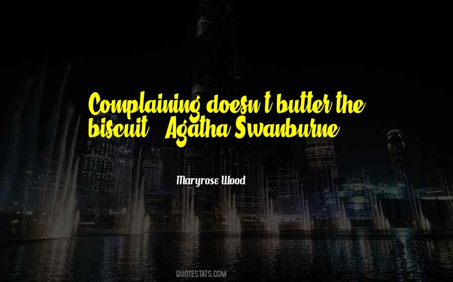 Agatha Swanburne Quotes #301340