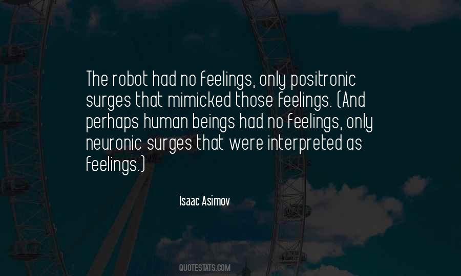 Human Robot Quotes #1310015