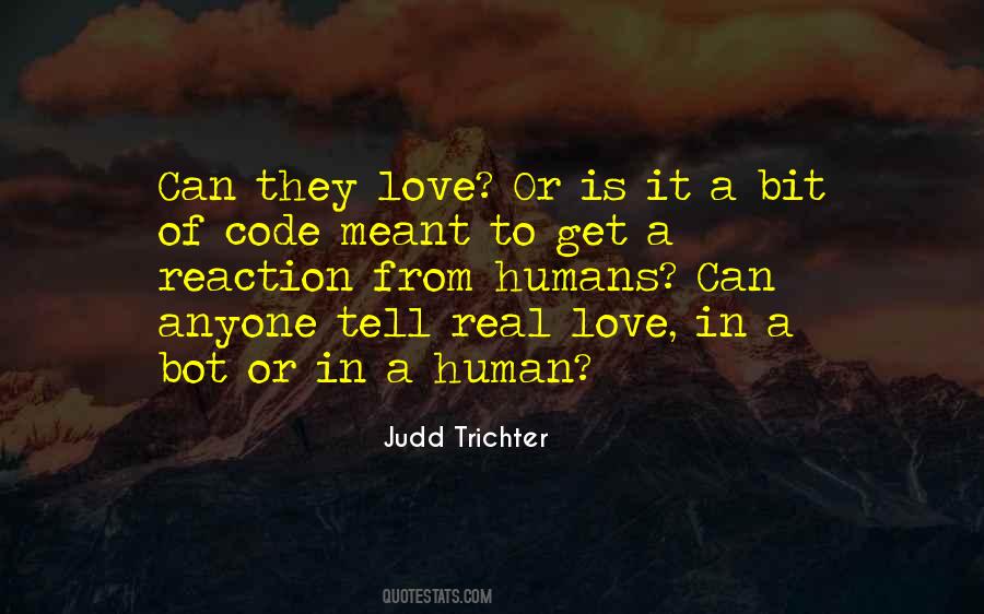 Human Robot Quotes #1382552