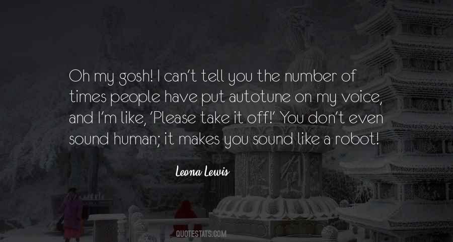 Human Robot Quotes #1611891