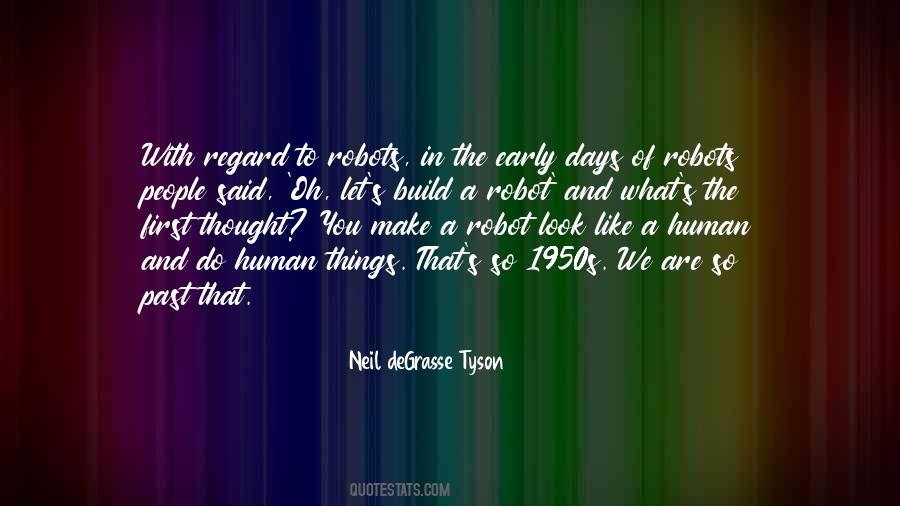 Human Robot Quotes #590879