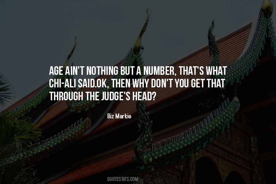 Age Ain't Nothing Quotes #1075325