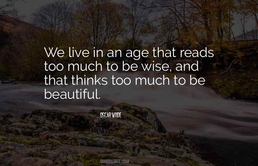 Age Beautiful Quotes #13009