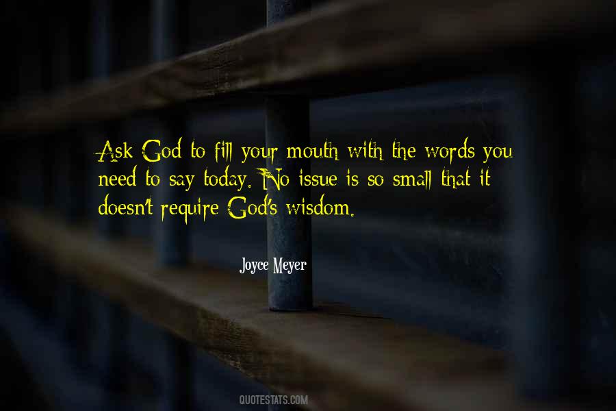 Ask God Quotes #1017443