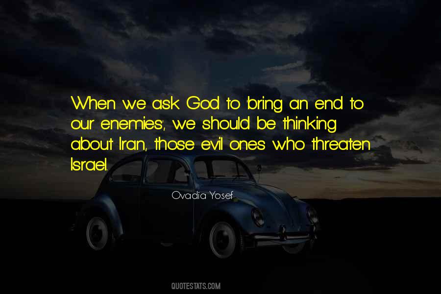 Ask God Quotes #1782553