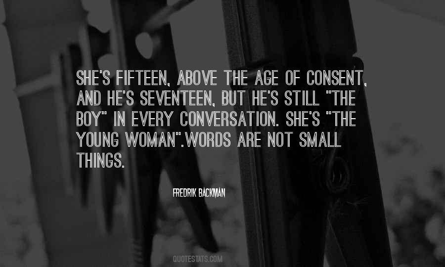 Age Fifteen Quotes #240570