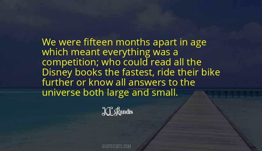 Age Fifteen Quotes #934757