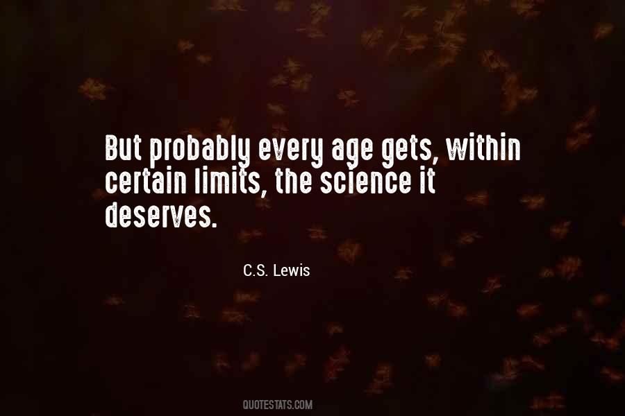 Age Has No Limits Quotes #1377781
