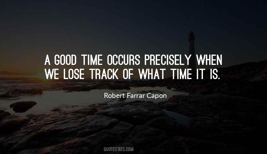 What Time It Is Quotes #195266
