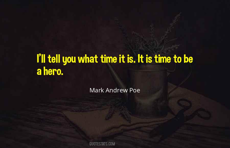 What Time It Is Quotes #266259