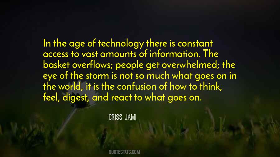 Age Of Information Quotes #852917
