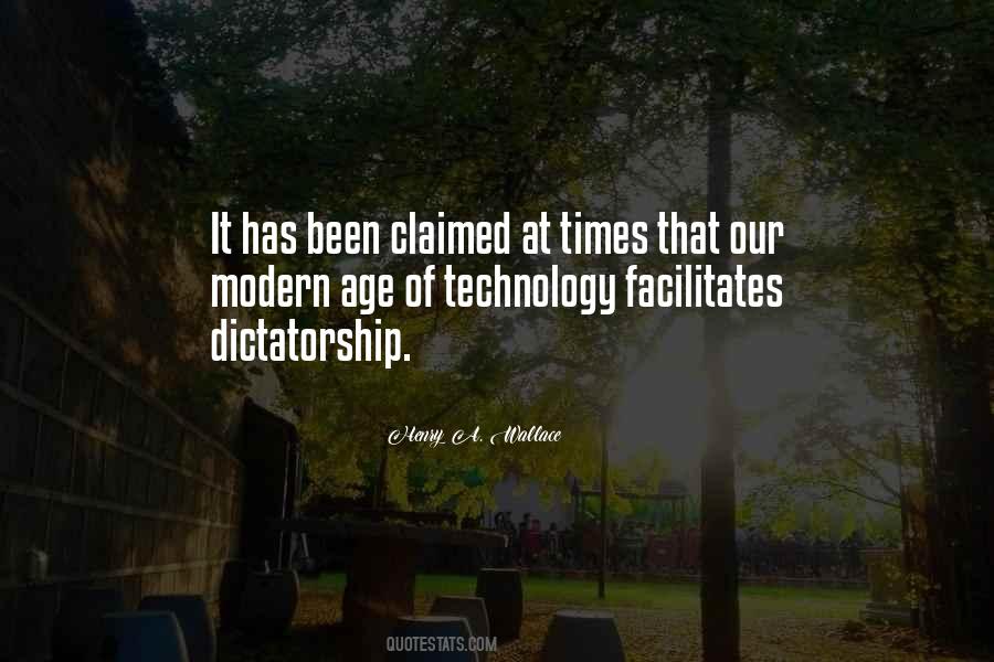Age Of Technology Quotes #964940
