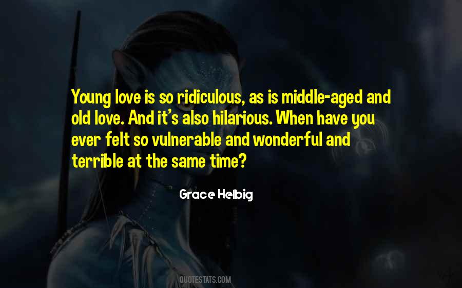 Aged Love Quotes #82577