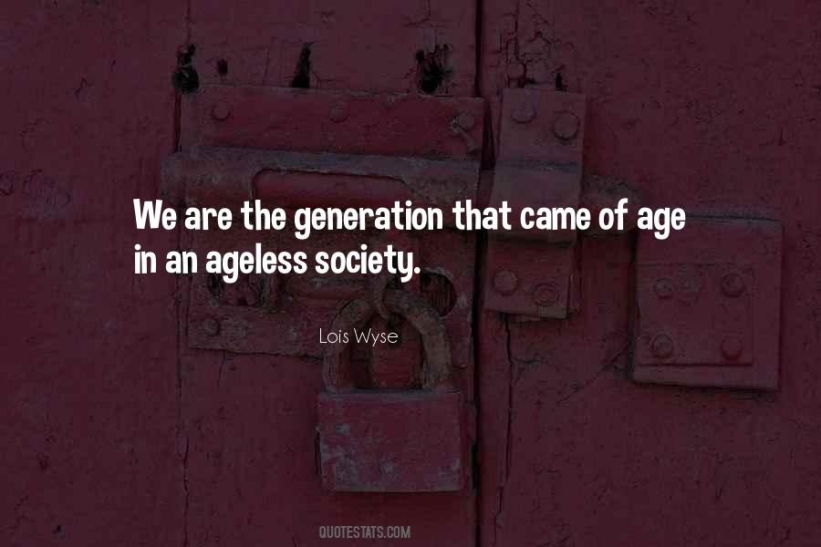 Ageless Quotes #1872648