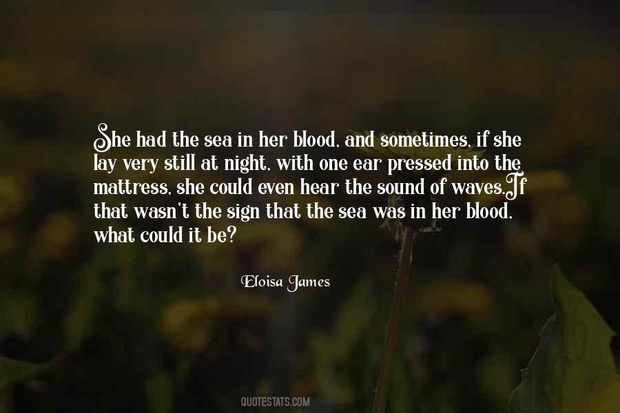 Sound Of The Waves Quotes #1384214