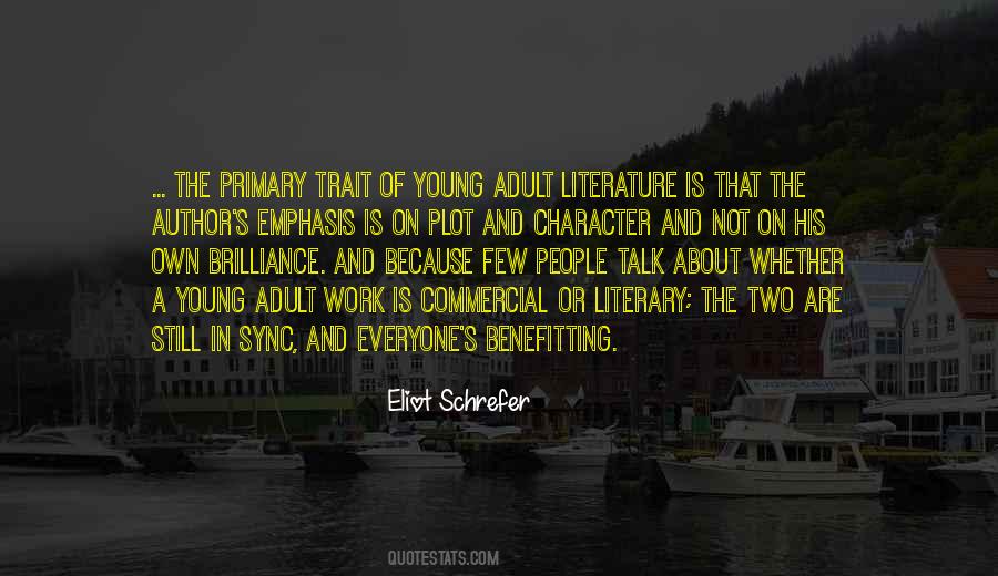 Adult Fiction Literary Fiction Quotes #1875385