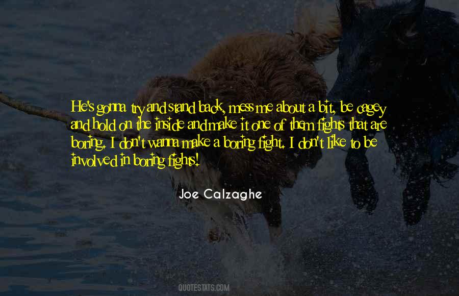 Calzaghe Fights Quotes #303556