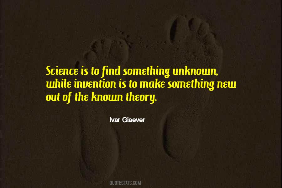 Invention Of Science Quotes #1334711