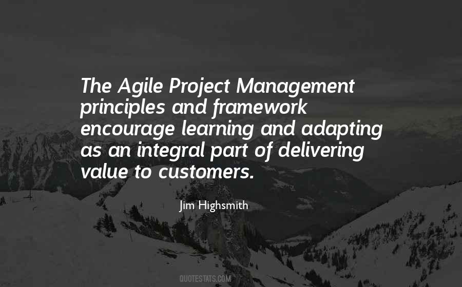 Agile Project Quotes #1436585