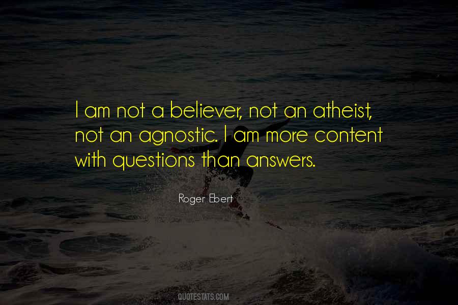 Agnostic Atheist Quotes #1271676