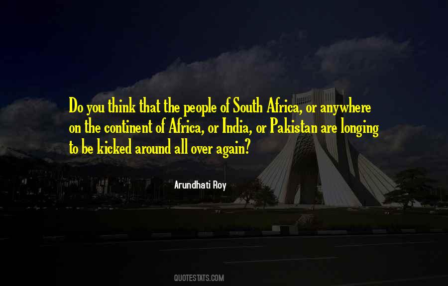 Continent Of Africa Quotes #1365684