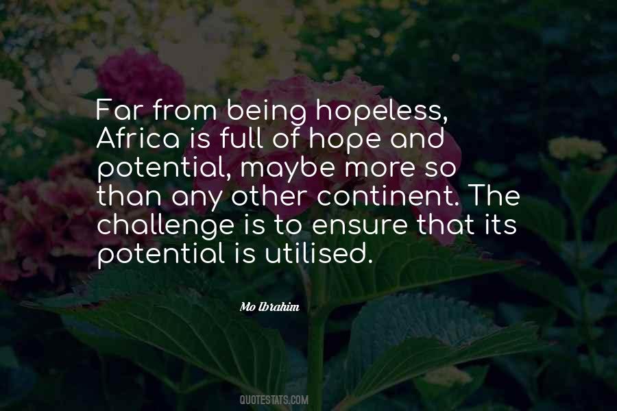 Continent Of Africa Quotes #1373565