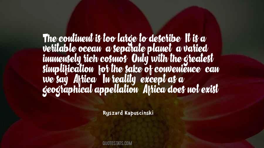 Continent Of Africa Quotes #1704729