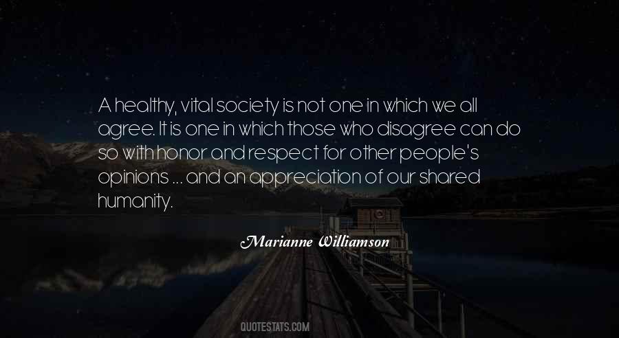 Humanity Society Quotes #319898