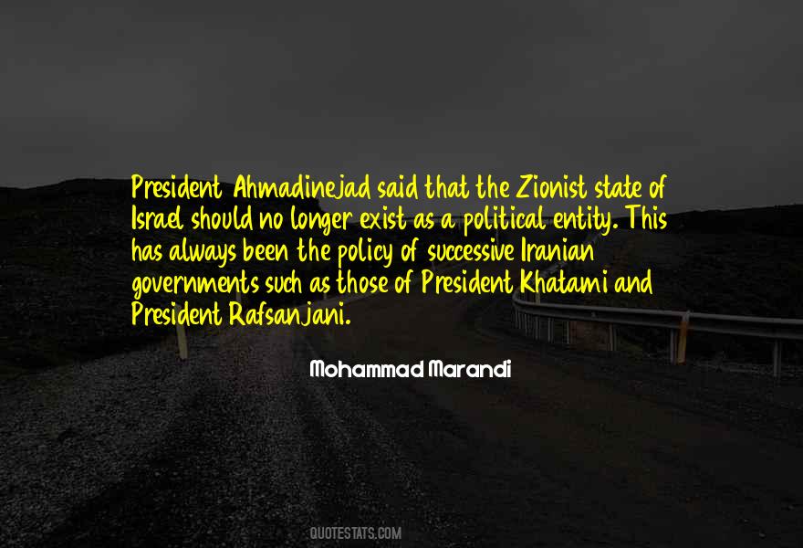 Ahmadinejad Quotes #920498