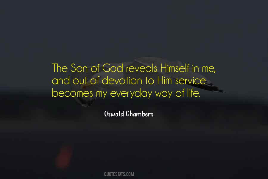 Devotion To Life Quotes #518498