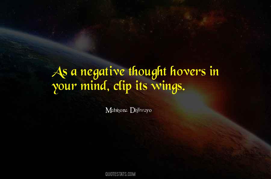 Quotes About Negative Thought #1674408