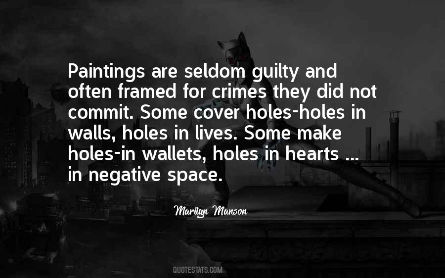 Quotes About Negative Space #128905