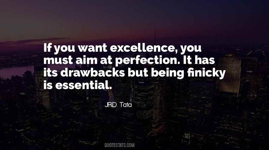 Aim For Excellence Quotes #294807