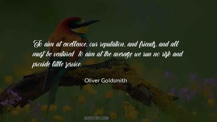 Aim For Excellence Quotes #416161