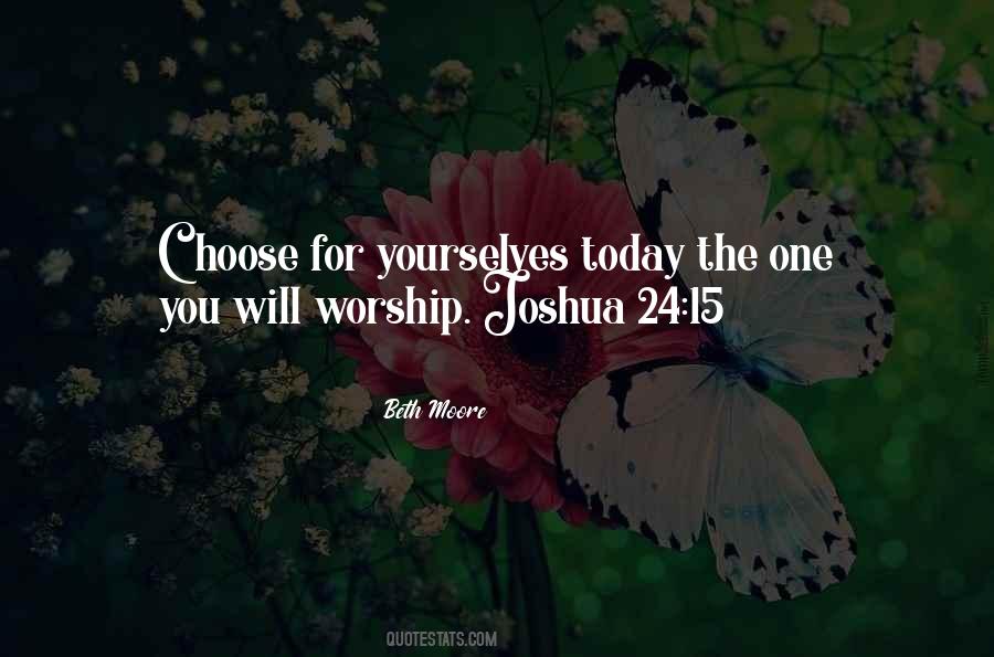 Joshua 24 Quotes #847881
