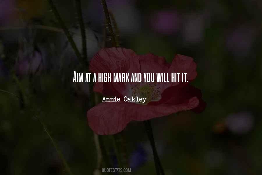 Aim High Quotes #503305