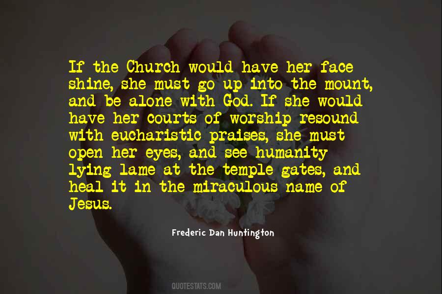 Eucharistic Worship Quotes #271578