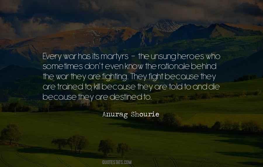 The War Hero Quotes #1741478