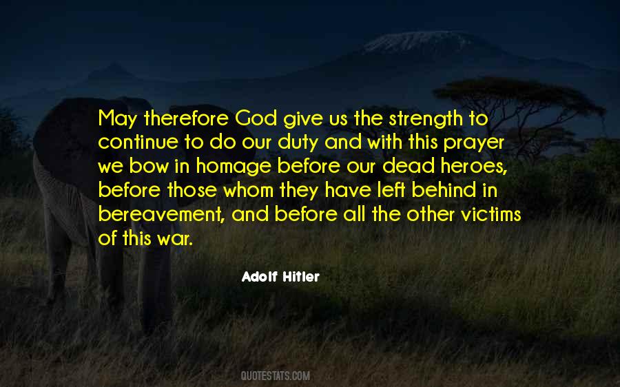 The War Hero Quotes #630043