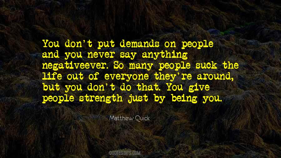 Quotes About Negative People In Your Life #666911